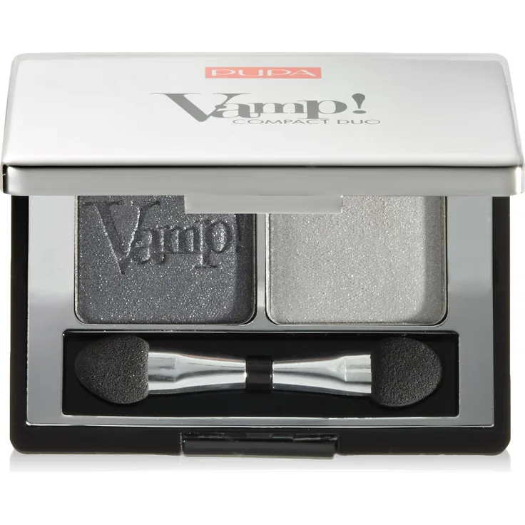 Pupa Augen Make-up Milano Vamp! Compact Duo eyeshadow 009 Silver Stone 4,8 g