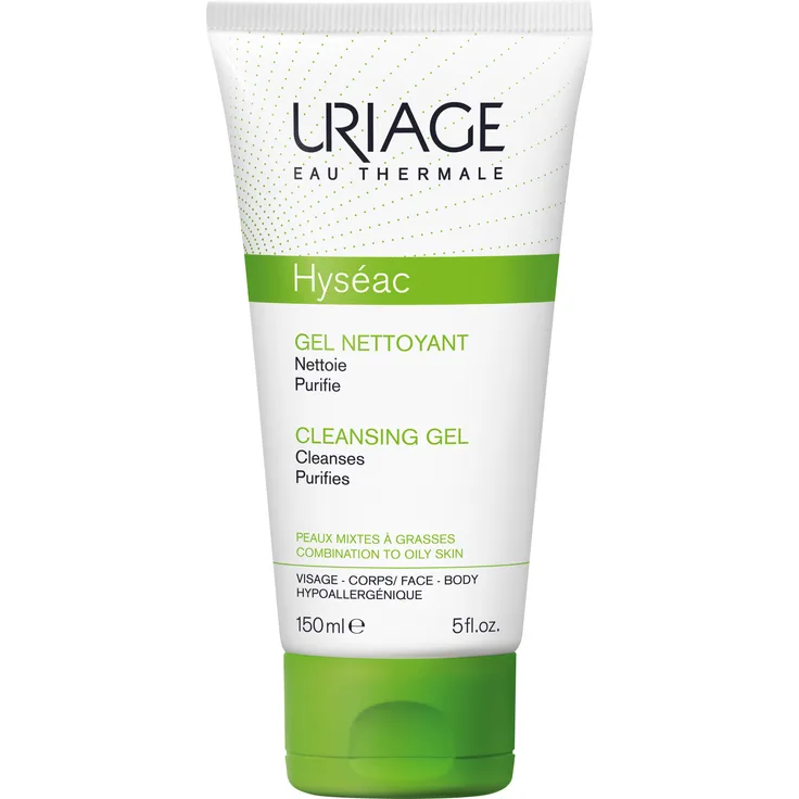 Uriage Hyseac Gel Nettoyant Mischhaut Fettige Haut 150 ml, Textur: Gel 