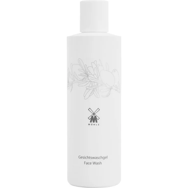 MüHle Gesichtswaschgel Organic Serie 250 ml, mit einer Gel-Textur, 