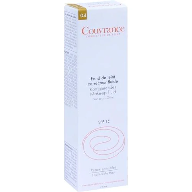 Avène Teint Make-up Couvrance Make-up Fluid honig 4.0 30 ml – Bild 1