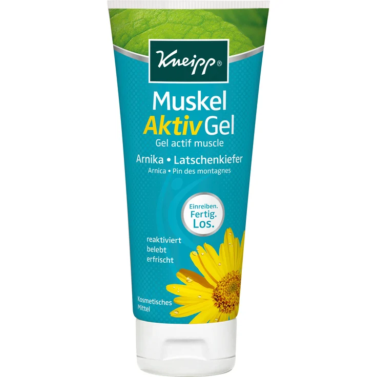 Kneipp Muskel Aktiv Gel 200 ml  – Bild 1