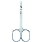 Pfeilring Hautschere Turmspitze 90 mm, zum Entfernen abstehender Nagelhaut, rostfrei, aus vernickeltem Stahl