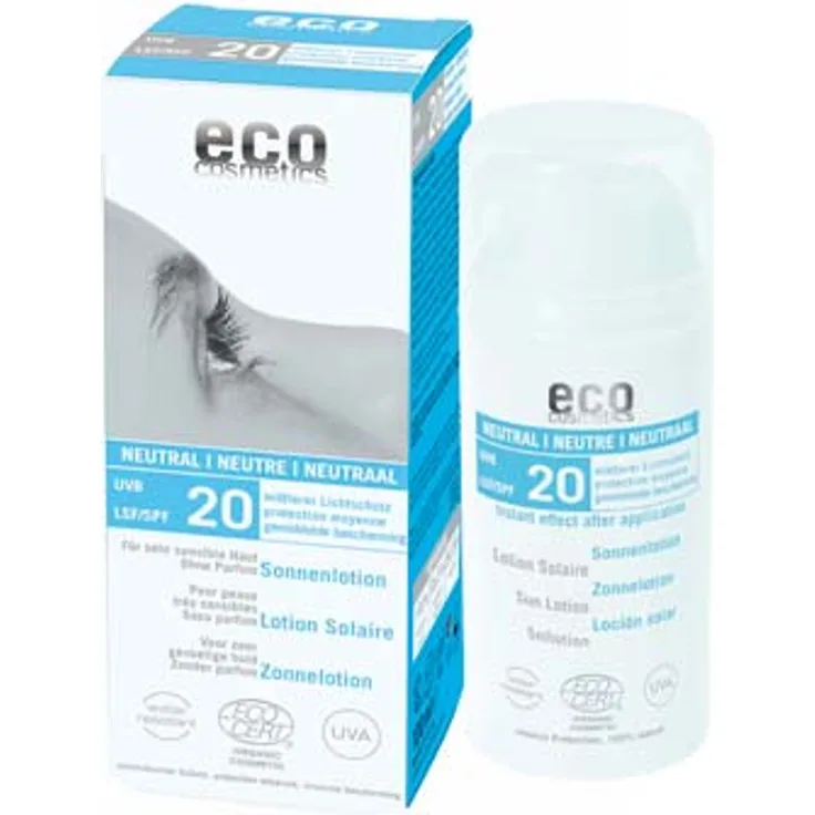 Eco Cosmetics Sonnenlotion Neutral LSF20 100 ml