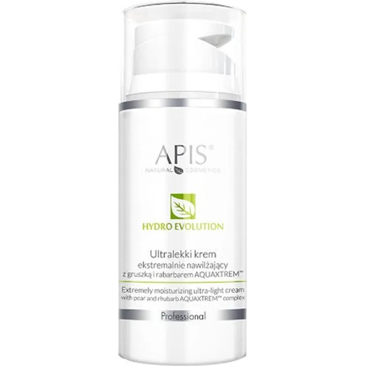 Apis Professional Hydro Evolution Ultraleichte Gesichtscreme Mit Birne Und Rhabarber 100 ml mit pflegender Wirkung
