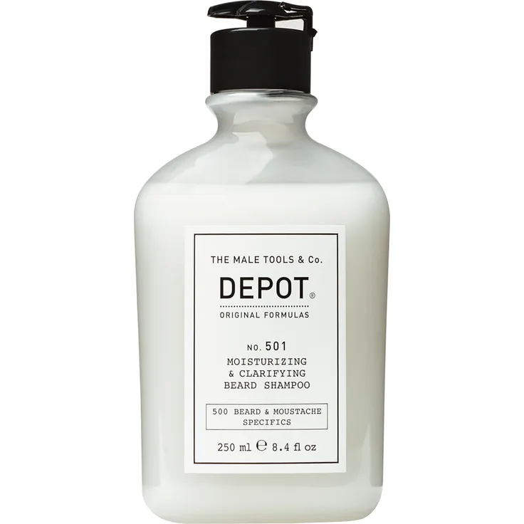 Depot 501 Moisturizing & Clarifying Beard Shampoo 250 ml