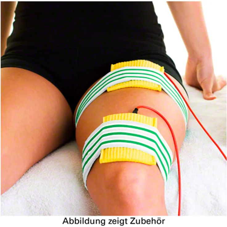 Sport-Tec Elastische Fixierbandage Bandage Fixierverband mit Klettverschluss, 120x10 cm