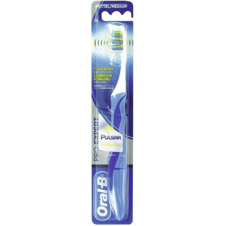 Oral-B Pulsar Pro-Expert Batteriebetriebene Handzahnbürste, mit Vibrierend, Sanft zum Zahnfleisch - Preisvergleich – Bild 1