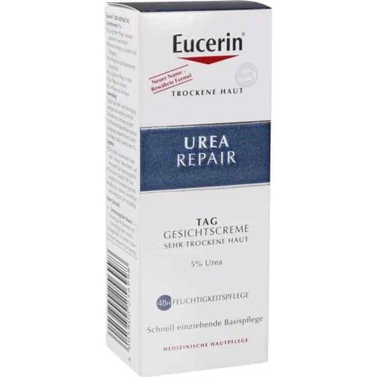 Eucerin Urearepair Gesichtscreme 5% Tag 50 ml – Bild 1