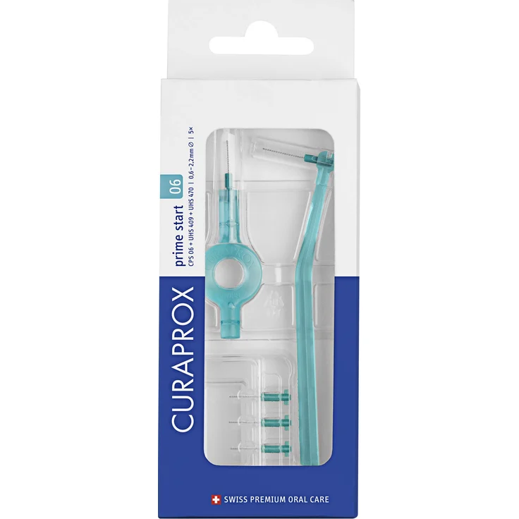 Curaprox Curaprox CPS 06 Interdental Starter-Kit, türkis, 19 g, CPSK-06, für saubere & gesunde Zähne – Bild 1