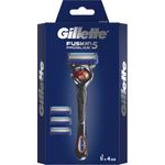 Gillette Fusion5 ProGlide Rasierer für Männer, Rasierergriff + 4 Rasierklingen, 74 g