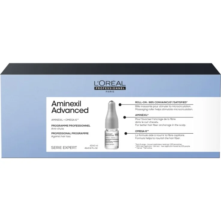 L'Oreal Professionnel Serie Expert Aminexil Advanced Roll-On 42 x 6 ml – Bild 1