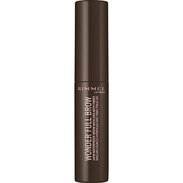 Rimmel London Wonder Full Brow Wasserfeste langanhaltende Augenbrauen-Mascara 4,5 ml Farbton 003 Dark