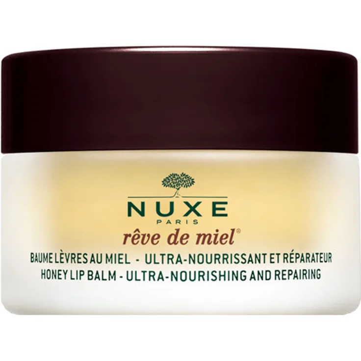 Nuxe Reve de Miel Baume Levres Ultra-Nourrissant Balsam 15 g, feuchtigkeitsspendende Wirkung, für trockene Lippen
