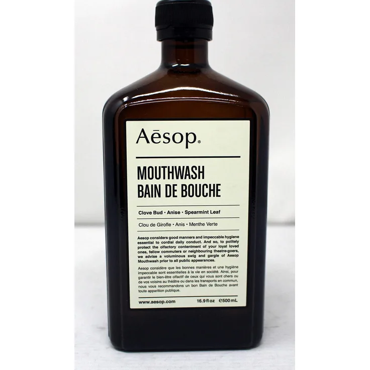 Aesop Aesop Mouthwash Colluttorio, 500 g, für saubere & gesunde Zähne