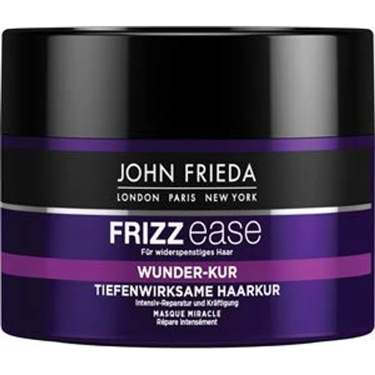 John Frieda Frizz Ease Wunder-Kur Für Widerspenstiges Haar Tiefenwirksame Haarkur 250 ml – Bild 1