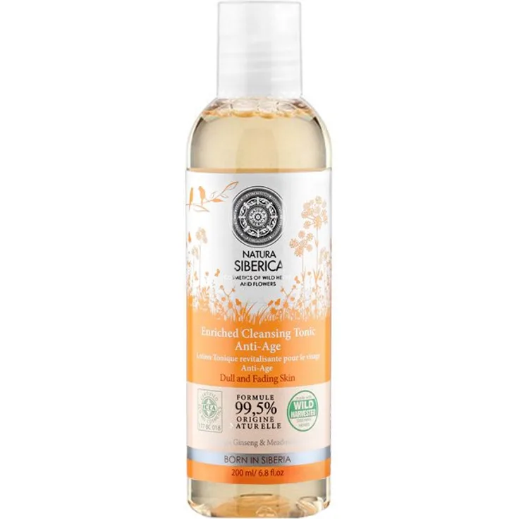 Natura Siberica Anti-Age Verjüngendes Tonikum 200 ml mit einer reinigenden Wirkung