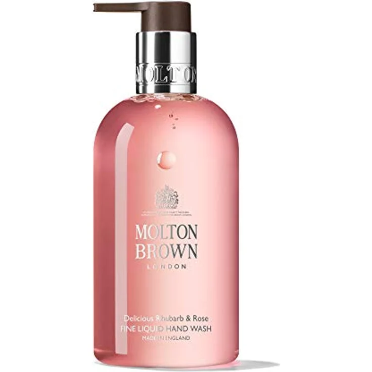Molton Brown Delicious Rhubarb and Rose Fine Liquid Hand Wash 300 ml für Alle Hauttypen geeignet – Bild 1