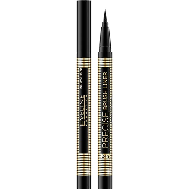 Eveline Precise Brush Eyeliner Deep Black 4 ml