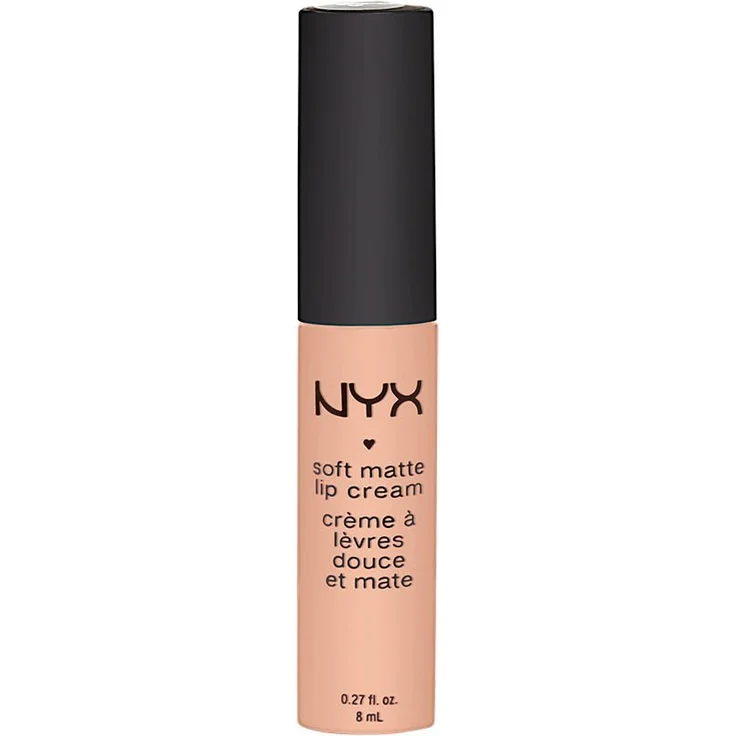 Nyx Professional Makeup Soft Matte Lip Cream, Cremiges Und Mattes Finish, Hochpigmentiert, Langanhaltend, Vegane Formel, Farbton: Cairo 8 ml – Bild 1