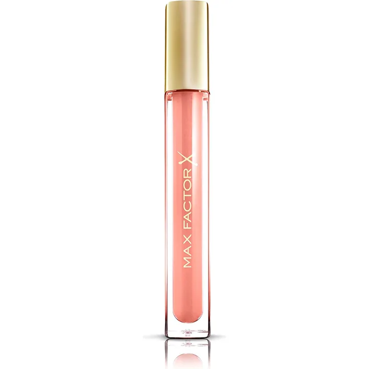 Max Factor Colour Elixir Square Lip Gloss 20 Glowing Peach, Farbton: Rosa, Inhalt: 3,4 ml