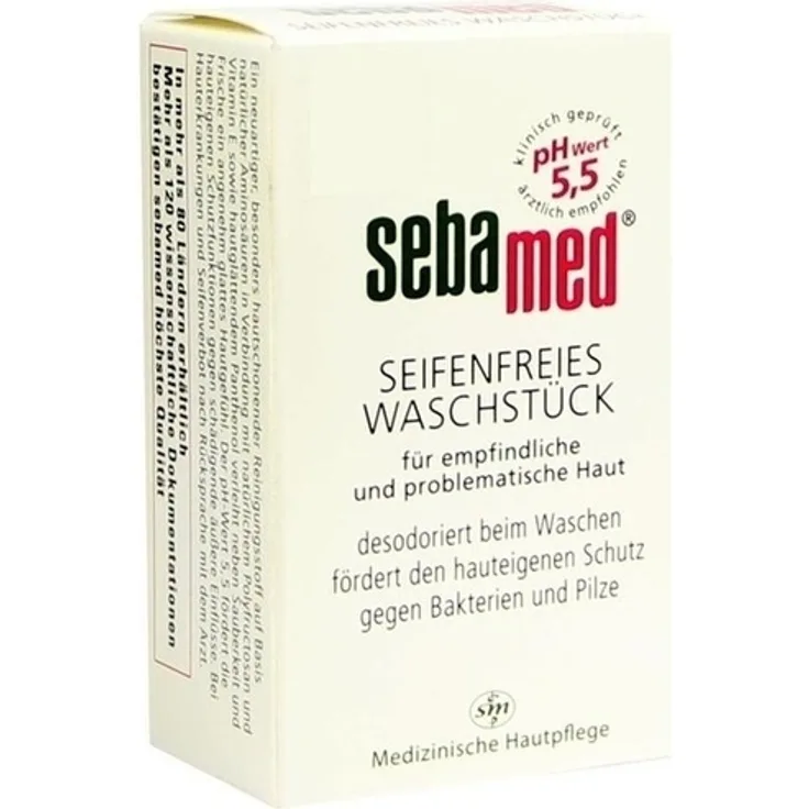 SEBAMED seifenfreies Waschstück 100 g für Alle Hauttypen geeignet