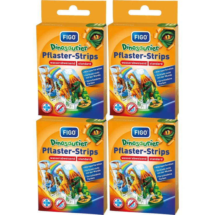 Varivendo 40 Kinderpflaster Dinosaurier