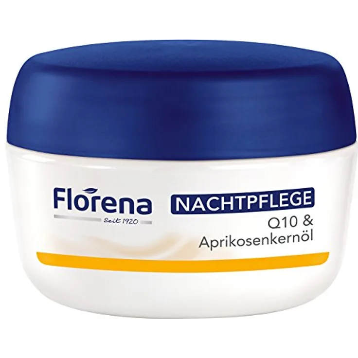 Florena glättende Anti-Falten Nachtpflege Mit Q10 50 ml