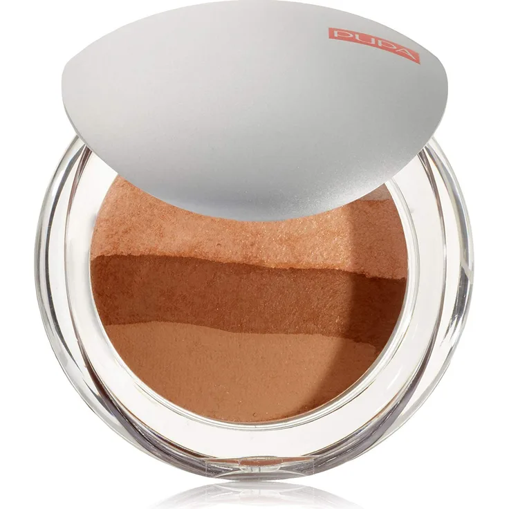 Pupa Make-up Luminys Baked All Over Illuminating Blush-Powder 02 Stripes Natural schimmerndes Finish