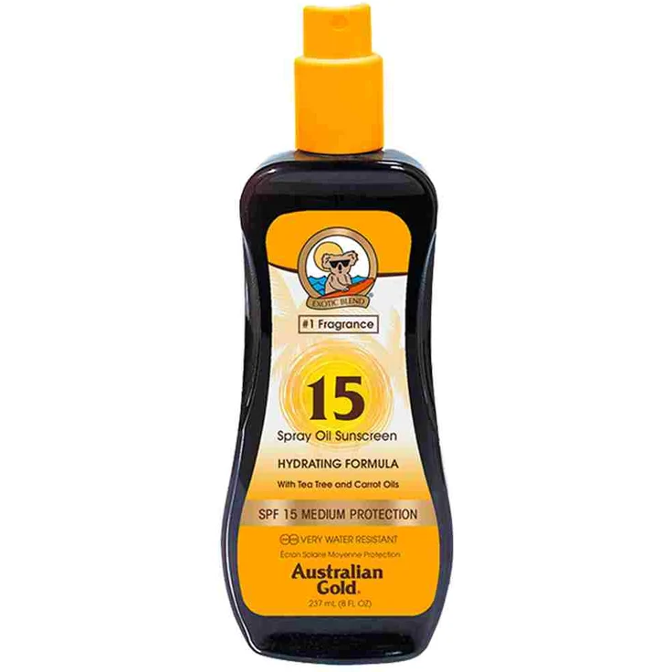 Australian Gold LSF Outdoor Spray Oil Sunscreen LSF15 237 ml