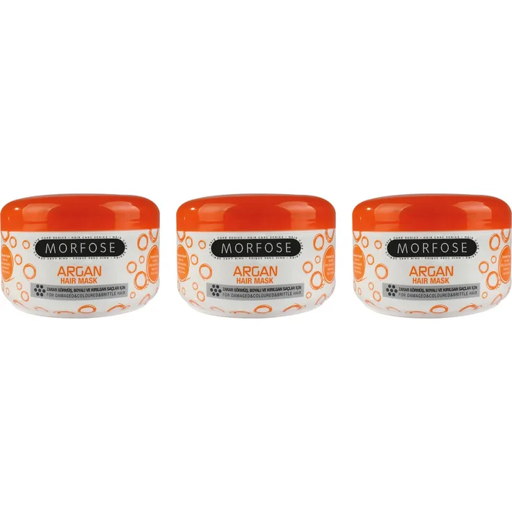 Morfose Argan Haar Maske 3 x 500 ml