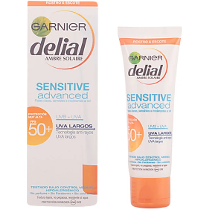 Garnier Facial Sun Cream Sensitive Delial SPF 50 (50 ml)