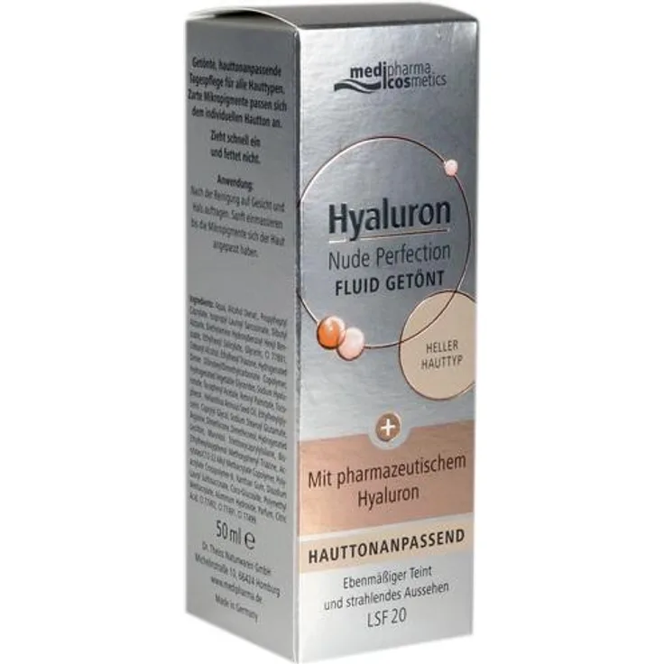 Medipharma Hyaluron Teint Make-up Teint Perfection Make-up natural beige 30 ml