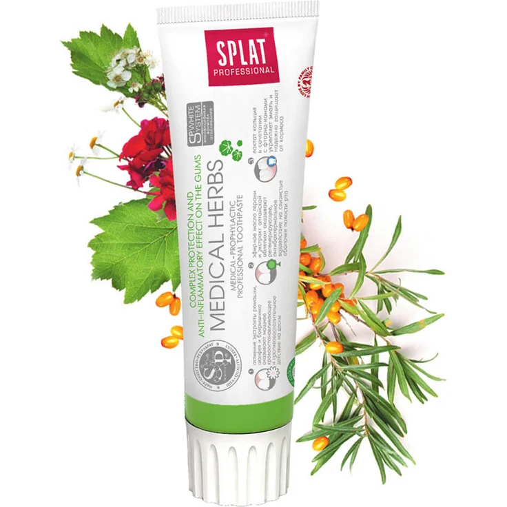 Splat Medical Herbs 100 ml, für gesunde Zähne & frischen Atem – Bild 2
