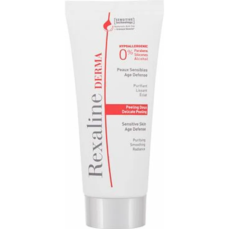 Rexaline Derma Delicate Peeling Sensative Skin Exfoliator 30 ml entfernt abgestorbene und trockene Hautschüppchen für normale Haut