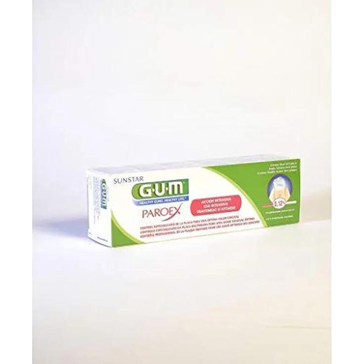 Gum Paroex Gel Dentifrico 75 ml, für die tägliche Zahnreinigung