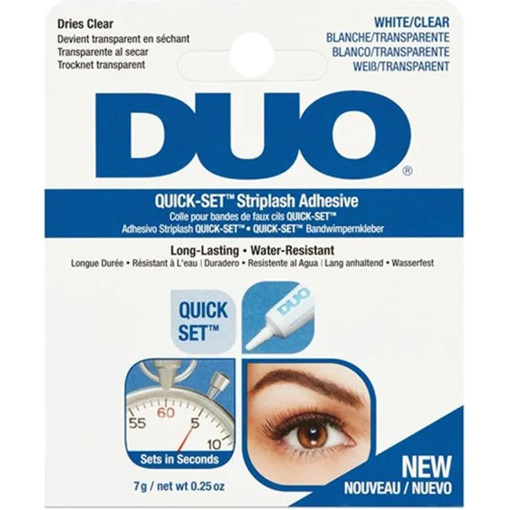 Ardell Duo Quick Set Kleber Für Künstliche Wimpern White Clear 7G