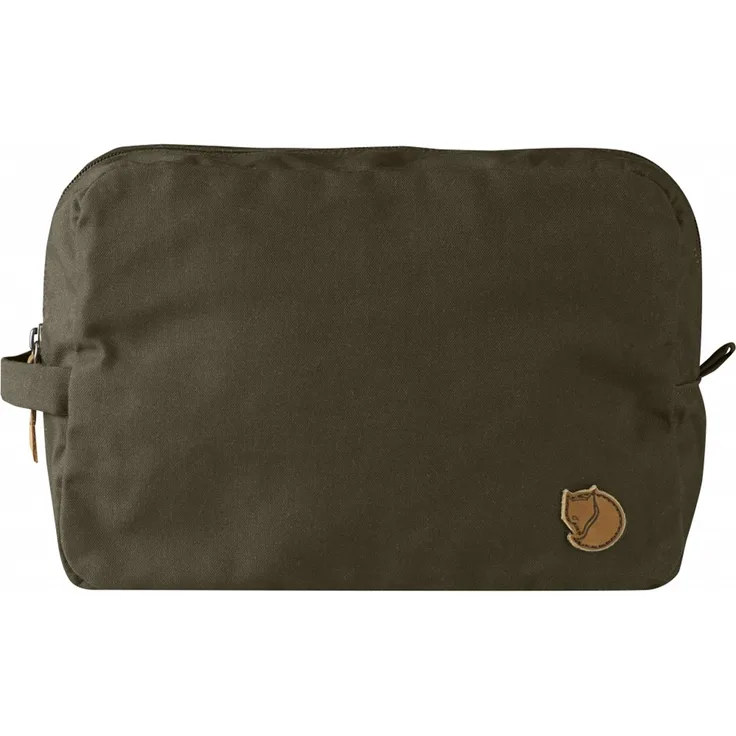 FJÄLLRÄVEN Unisex-Erwachsene Gear Bag Large Werkzeugtasche, Grün (Dark Olive), 10x19x27 cm (B x H x T)