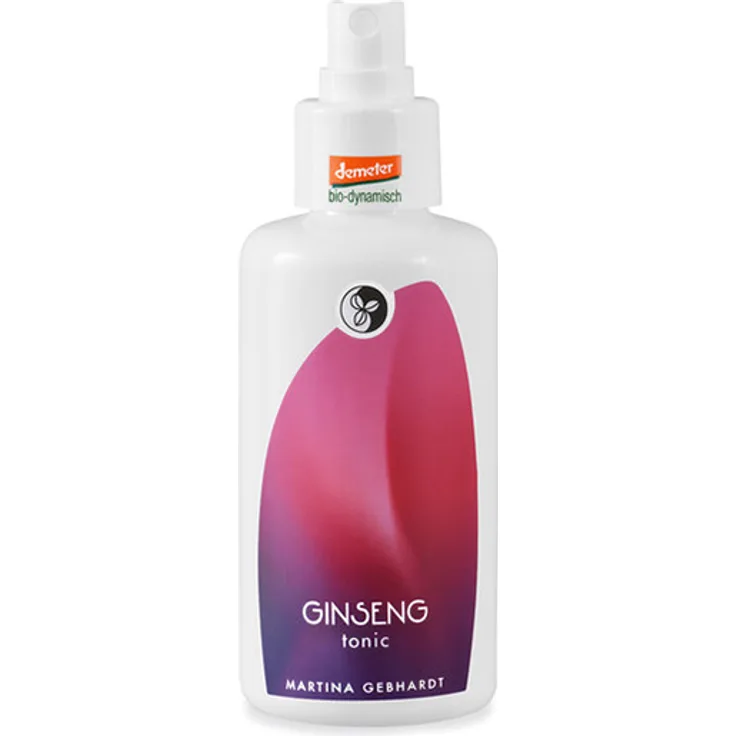 Martina Gebhardt Naturkosmetik Ginseng - Tonic Gesichtswasser 100 ml mit reinigender Wirkung