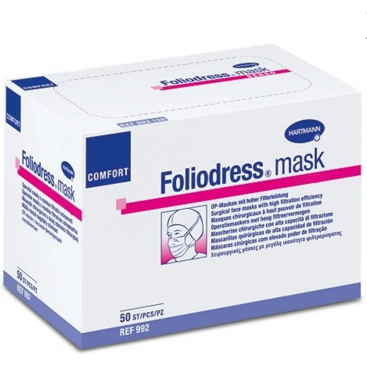 FOLIODRESS mask Comfort perfect grün OP-Masken 50 ST