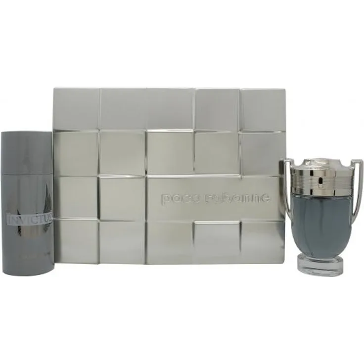 Paco Rabanne Invictus Set Eau de Toilette (EdT) 100 ml + Deodorant 150 ml
