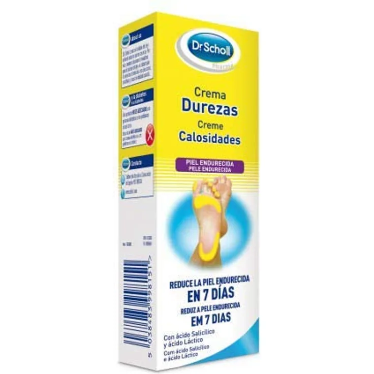 Scholl Fußcreme Mit Salicylsäure Und Milchsäure 60 ml