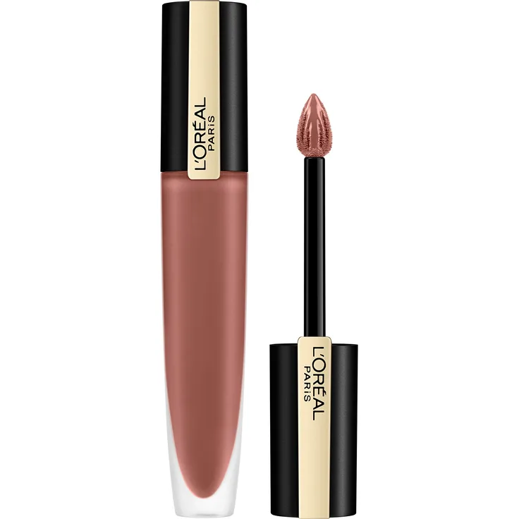 L'Oréal Paris Rouge Signature 122 I Tease, Leichter Und Hochpigmentierter Ink-Lippenstift Mit Matte Finish, 7 ml