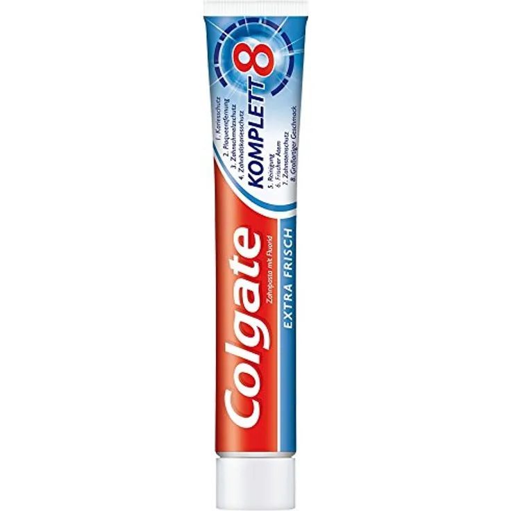 Colgate Komplett Extra Frisch 75 ml, für die tägliche Zahnreinigung