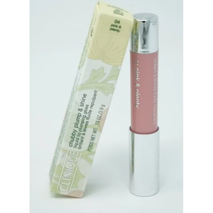 Clinique Chubby Plum & Shine gloss Lipgloss 3,9 g / 04 pink & plenty
