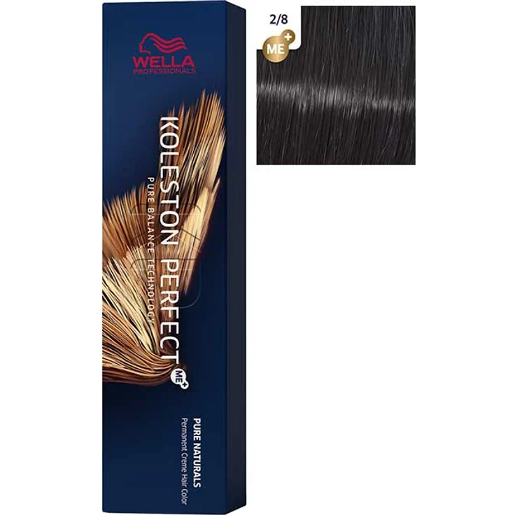 Wella Koleston Perfect Me+ 2/8 blauschwarz 60 ml – Bild 1