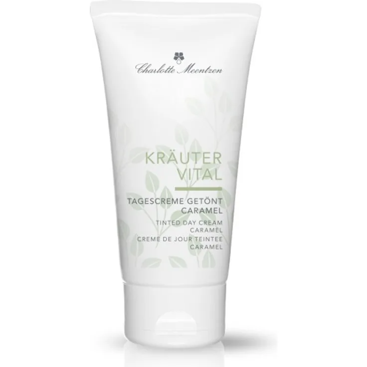 Charlotte Meentzen Kräutervital Tagescreme getönt Caramel 50 ml mit feuchtigkeitsspendender Wirkung für normale Haut