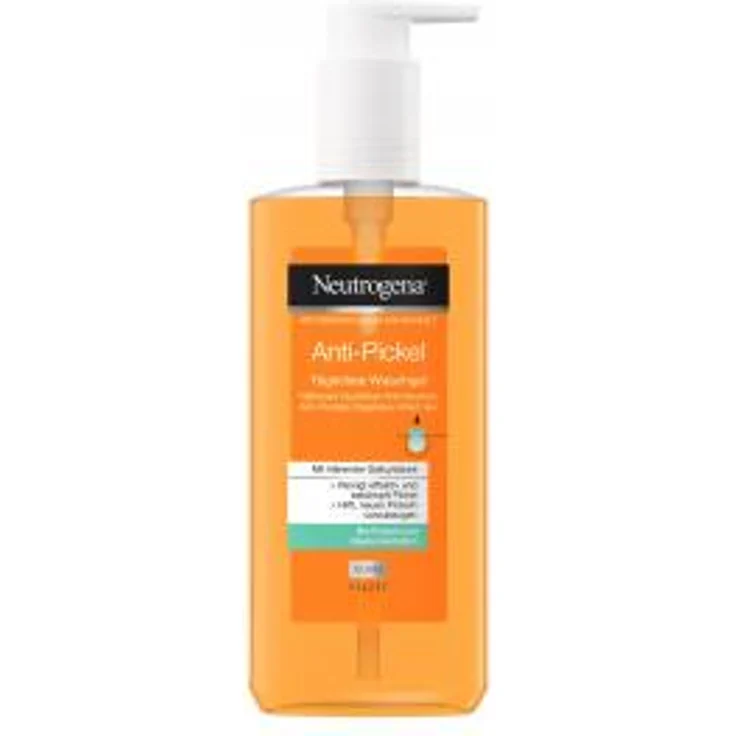 Neutrogena Anti-Pickel Anti-Pickel Tägliches Waschgel Gesichtsreinigungsgel 200 ml mit reinigender Wirkung gegen Hautunreinheiten – Bild 1