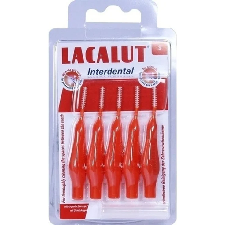 Dr. Theiss Naturwaren Lacalut Interdental S Bürstendrm.2,4 mm 5 St., für saubere & gesunde Zähne