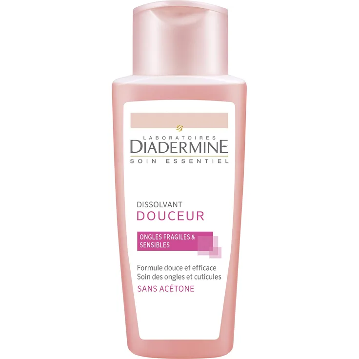 Diadermine Nagellackentferner, sanft, Fläschchen mit 125 ml