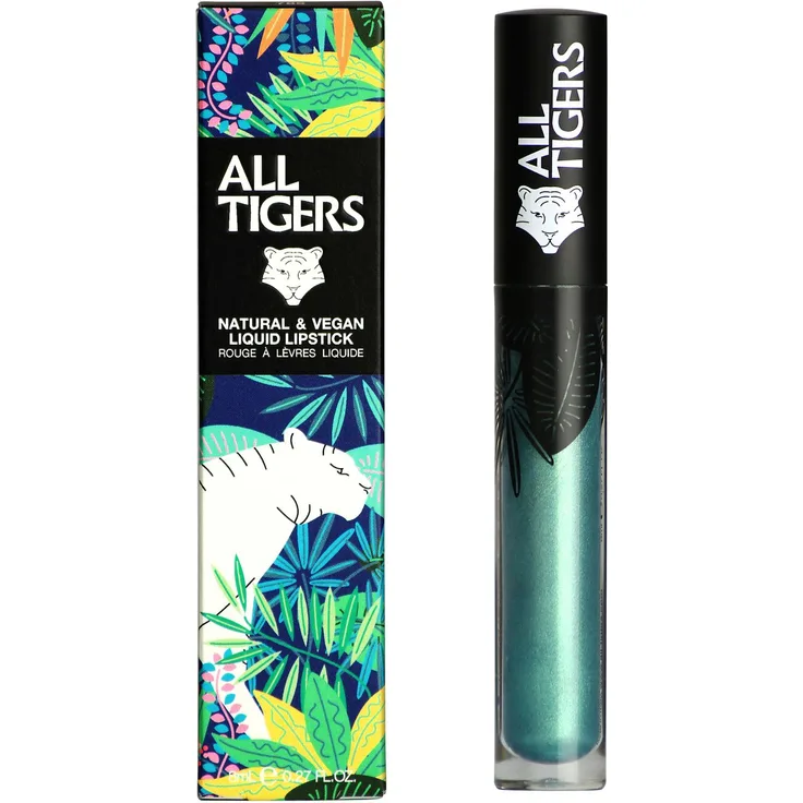 All Tigers Lippen Natural and Vegan Lipstick Lippenstift 8 ml
